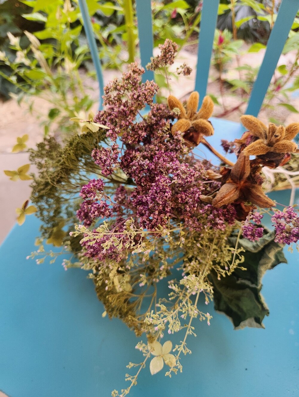 11 Inch Real Aromatic Dried Flower Bouquet